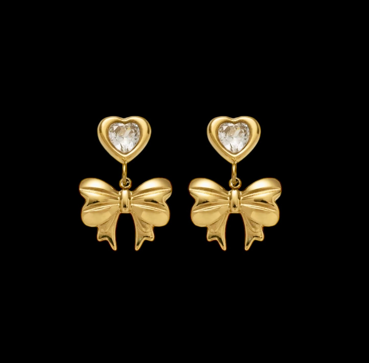 Glamour's Bow Earrings