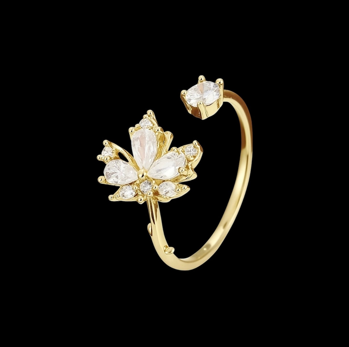Maple Leaf Ring