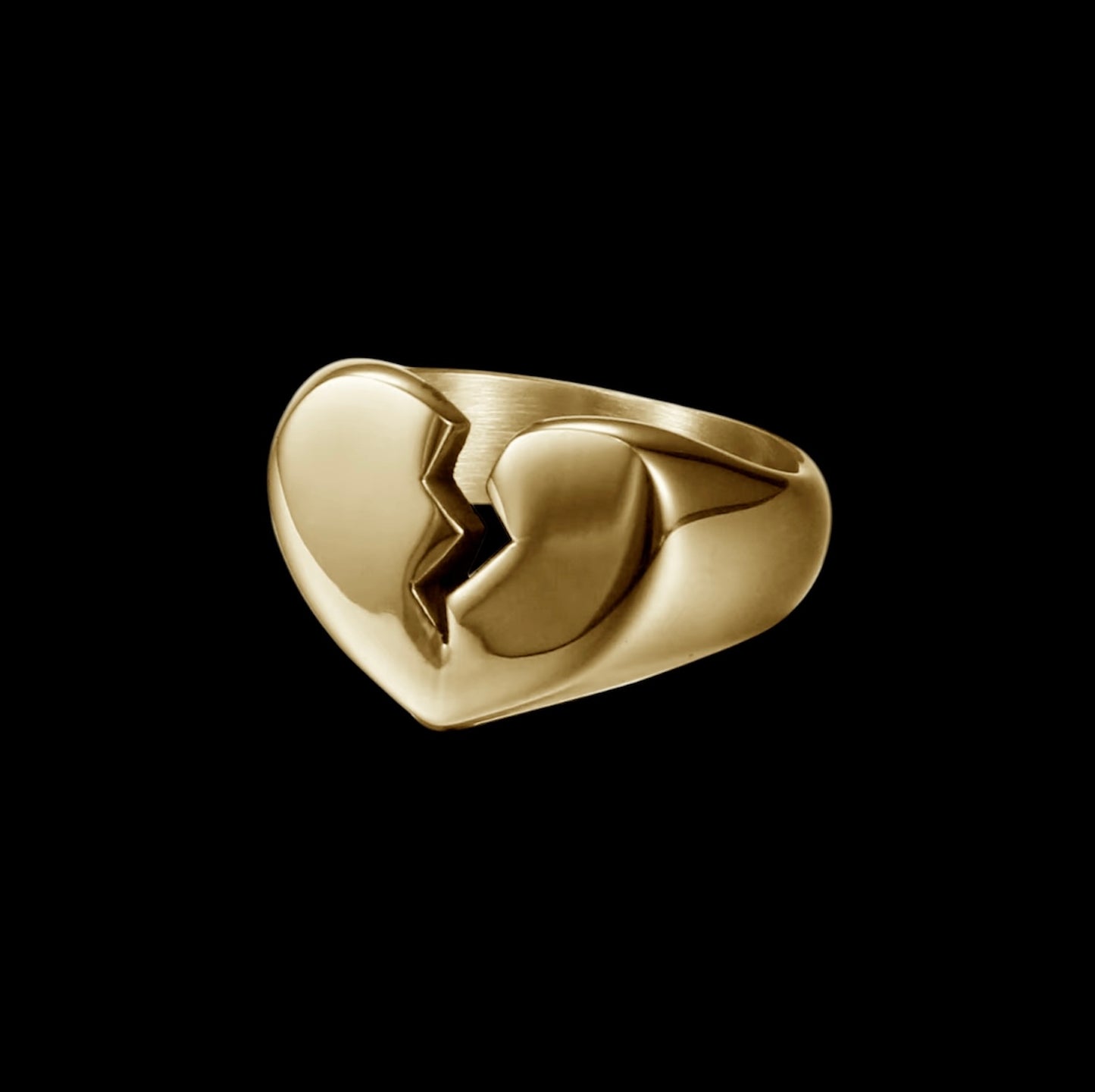 Ripped Heart Ring