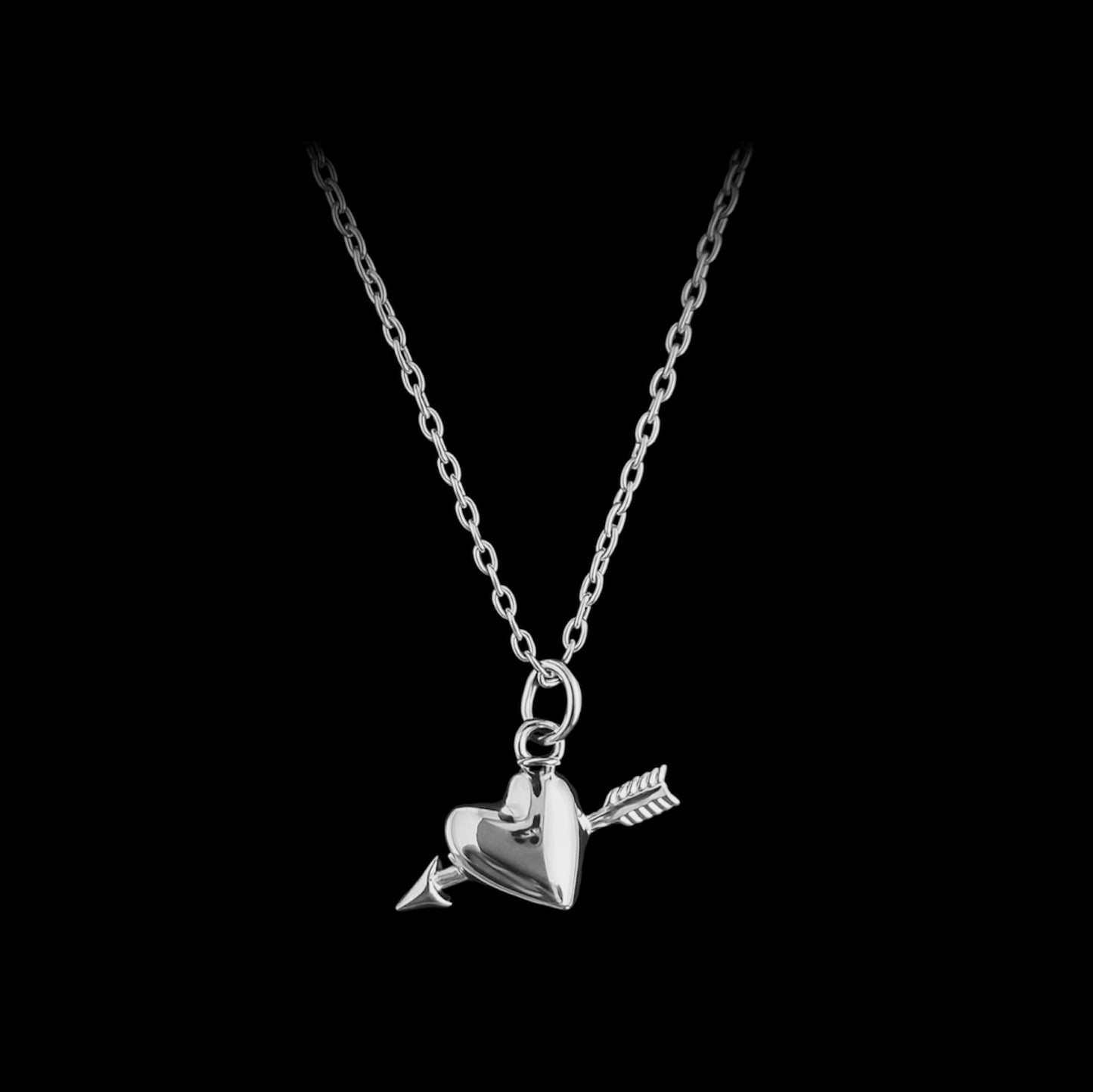 Arrow Heart Necklace