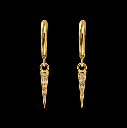 Spike Daimond Earrings