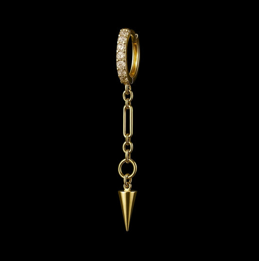Bold Spike Earrings (Pair)