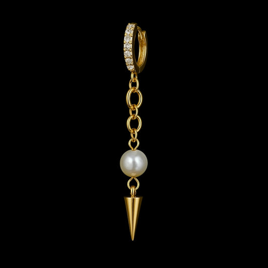 Pearl Spike Earrings (Pair)
