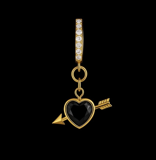 Amor Heart Earrings (Pair)