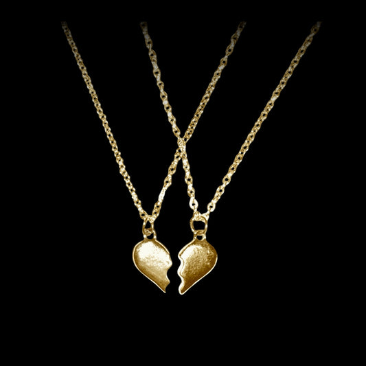 RIPPED HEART NECKLACE