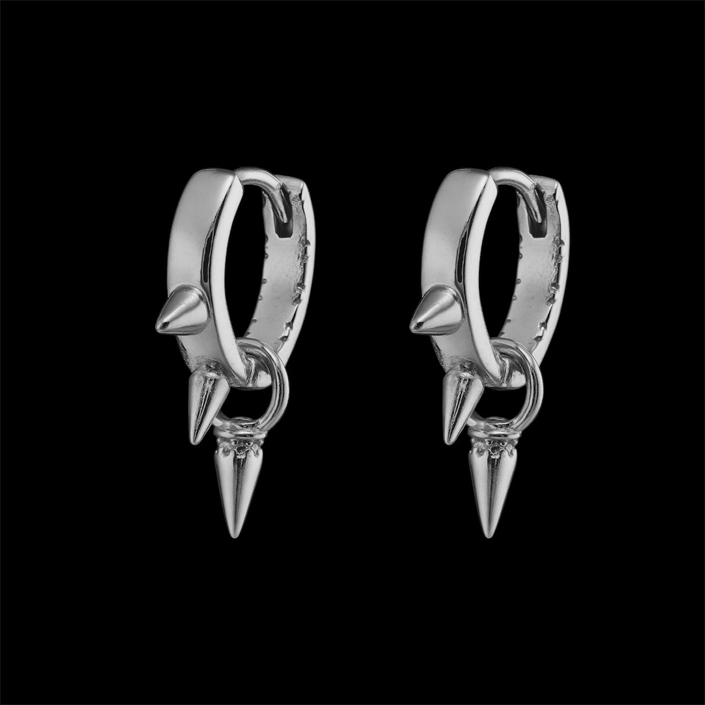 Spiked Halo Earrings